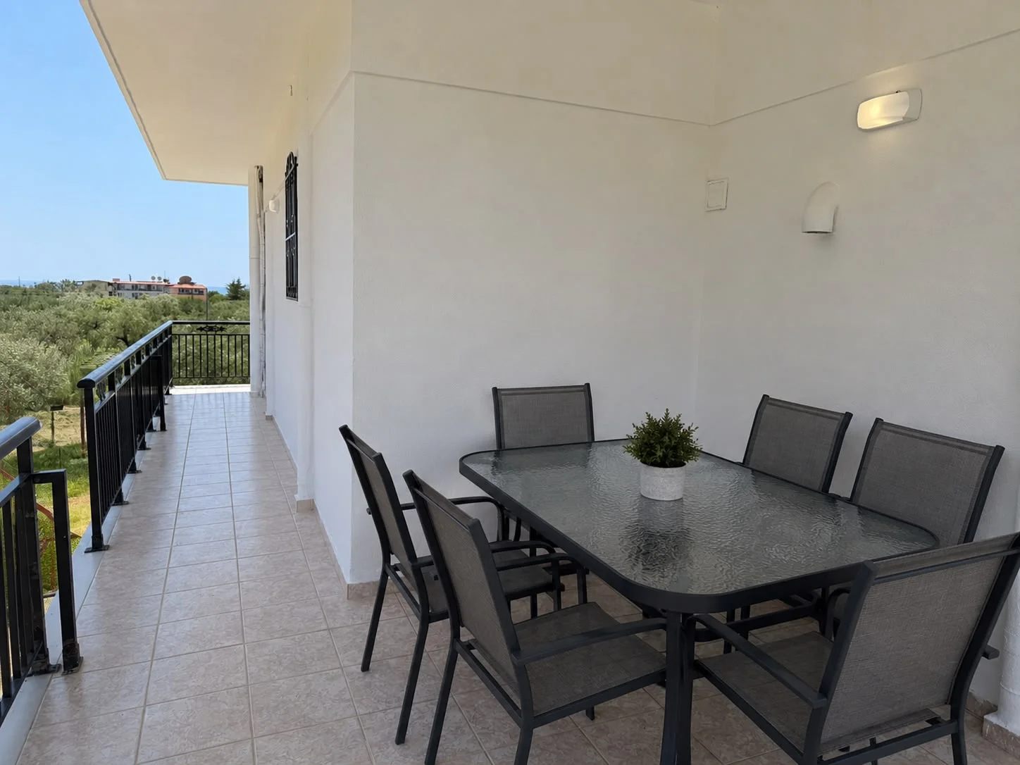 Outdoor patio area *staged photo table and chairs may be different to the photo